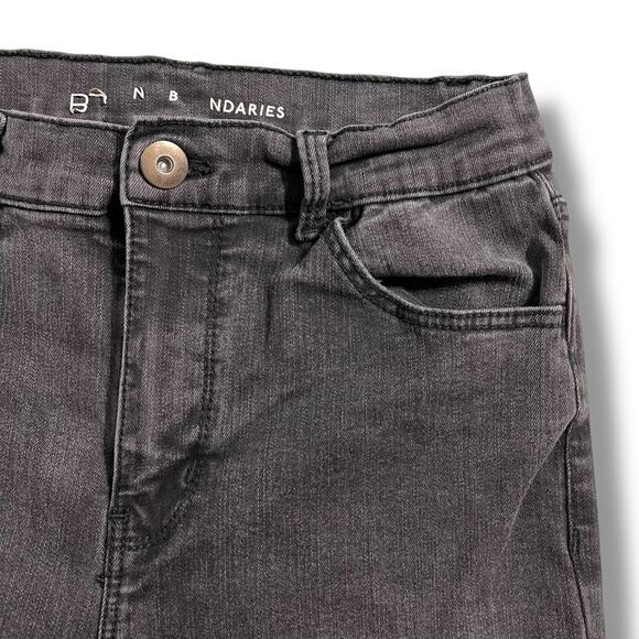 No Boundaries Womens Denim Blue Jean Skinny Jeans Black Size 9 - Picture 4 of 10